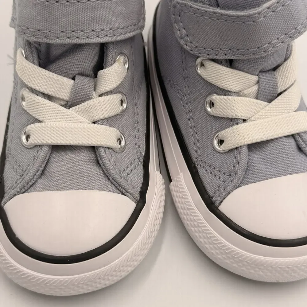 Converse Chuck Taylor Malden Street Mid Infant Size 5 Grey Blue A07383F NIB